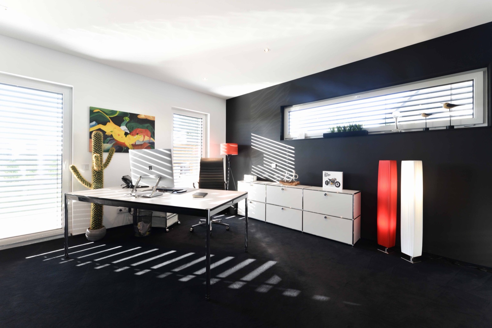 Architektenhaus Kaltenholzhausen – Arbeitszimmer / Homeoffice